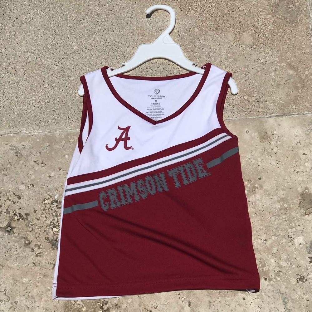 GIRLS Alabama Crimson Tide Cheerleader SET (7-8)